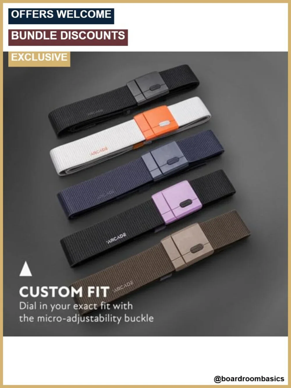 Men's Magnetic Buckle Stretch Belt with Secure Tension Lock, High Stretch